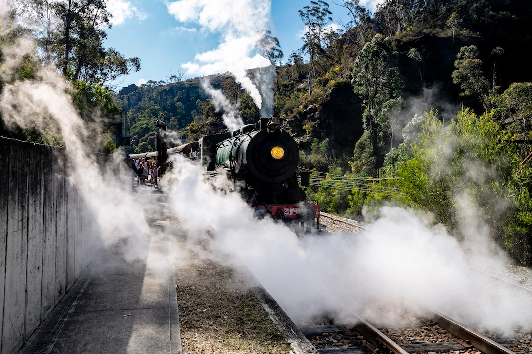 steam trains in australia