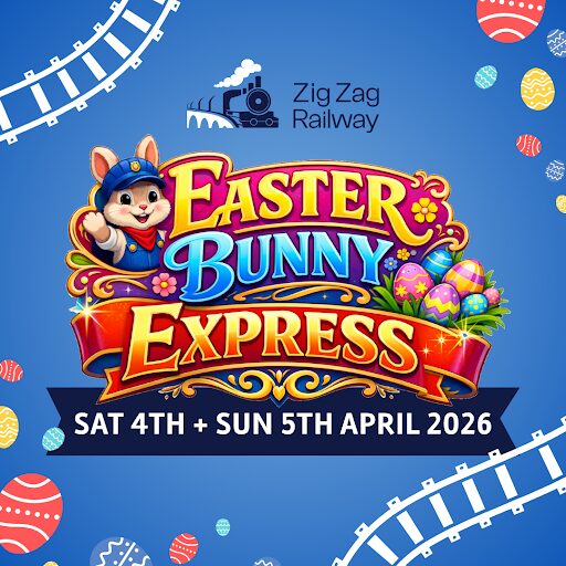 Easter Bunny Express at Zig Zag Railway