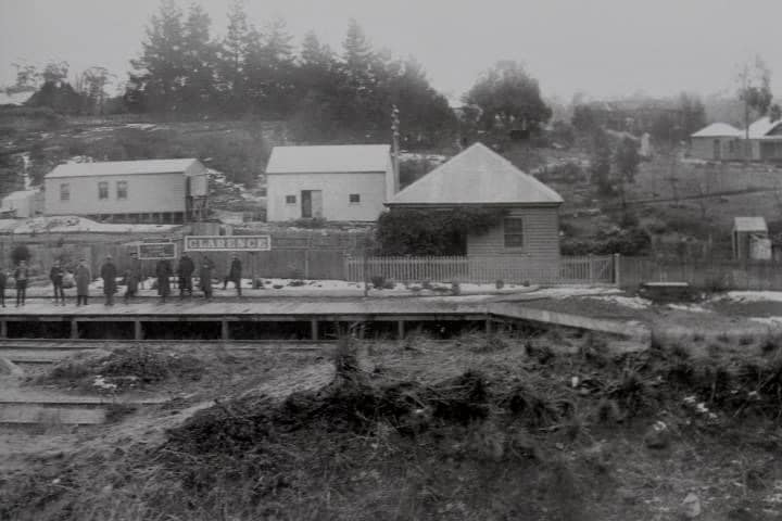 Clarence Station circa 1900