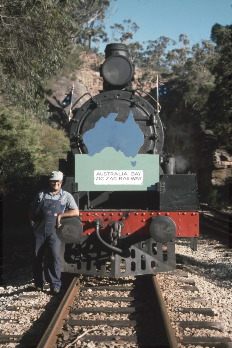 Australia Day Zig Zag Railway 8874