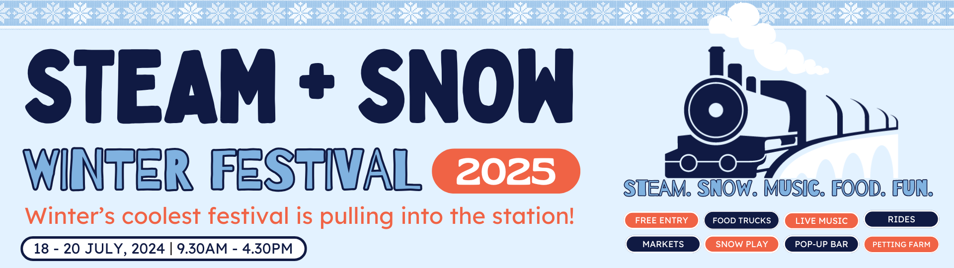 Steam + Snow Festival