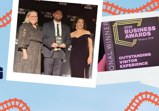 Zig Zag Railway Takes Top Honours at 2025 Western NSW Business Awards